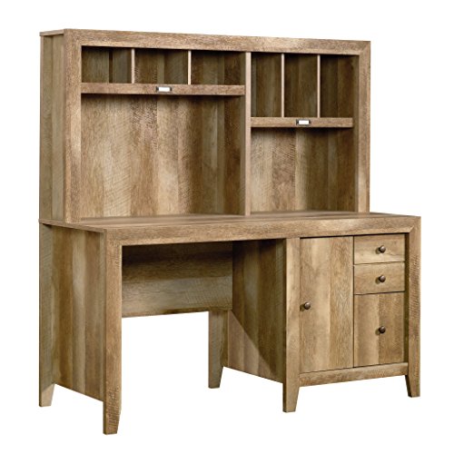 Sauder 420410 Dakota Pass Computer Desk 59.055" L x 23.543" W x 59.921" H Craftsman Oak