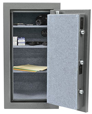 Stack-On TD-040-GP-E Total Defense Executive Safe with Electronic Lock, Gray Pebble