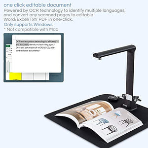 iCODIS X9 Book & Document Camera, 21MP High Definition Professional Book Document Scanner, Auto-Flatten & Deskew Tech, Capture Size A3, Smart Multi-Language OCR,SDK & Twain for Office and Education