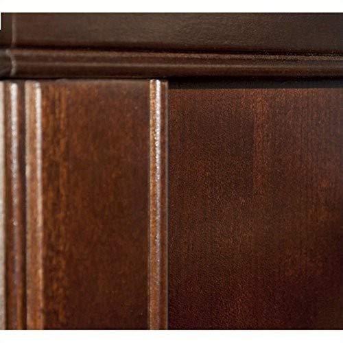 Martin Furniture Tribeca Loft Cherry 60" Bookcase - Fully Assembled