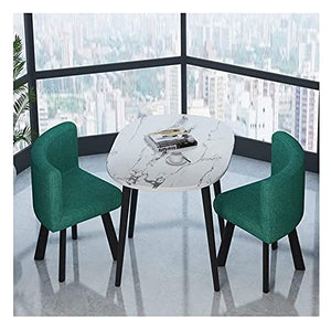 AkosOL Space-Saving Business Dining Table Set with Chairs
