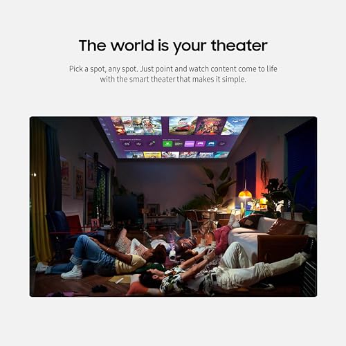 SAMSUNG Freestyle 2nd Gen Smart Portable Projector FHD HDR 360 Sound