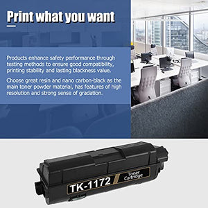 TK-1172 TK1172 (1T02S50US0) Toner Cartridge (6 Pack) Compatible Replacement for Kyocera M2540d M2540dw M2040dn Printer