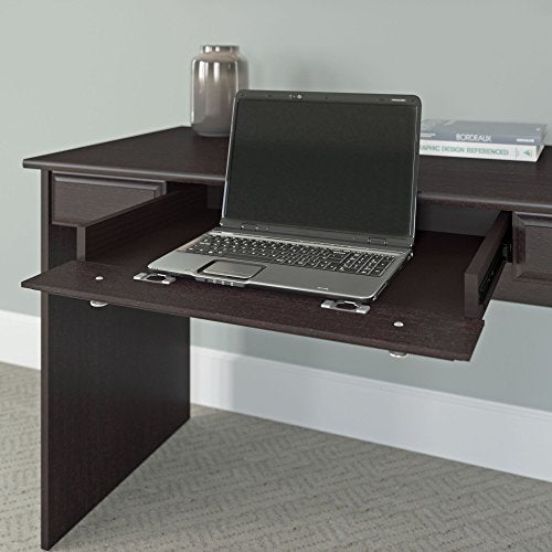Cabot Writing Desk, Low Storage Cabinet with Doors and 2 Drawer File Cabinet