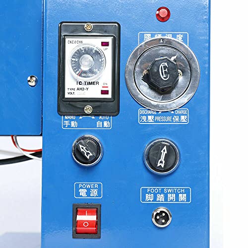 TBVECHI Commercial Hot Melt Glue Spray Injecting Machine, 900W Hot Melt Glue Spraying Gluing Machine Semi-automatic Adhesive Hot Glue Gun Dispenser Equipment GDAE10 for Industries