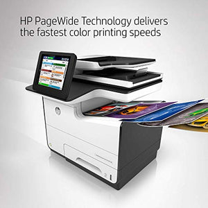 HP G1W41A#BGJ PageWide Enterprise Color Flow MFP 586Z 8" (Renewed)