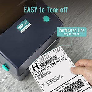HotLabel S8 Thermal Label Printer - with 800 4×6 Shipping Labels - USB Barcode Sticker Maker Machine, Direct, Jar Bottle Labeller, UPS USPS FedEx Amazon Ebay Etsy Packages Postage Writer Windows Mac
