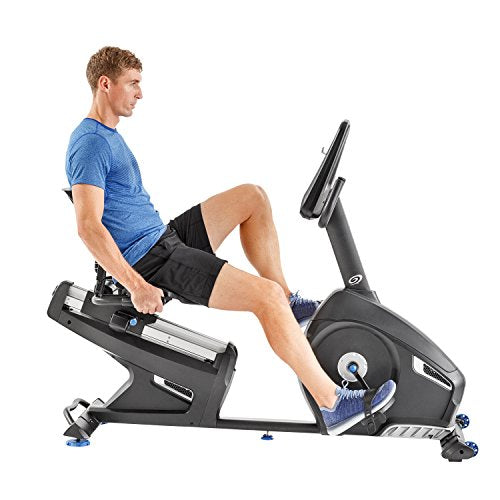 Nautilus R616 Recumbent Bike, Black