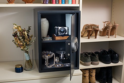 AdirOffice Security Safe with Digital Lock, Black, 2.32 Cubic Feet