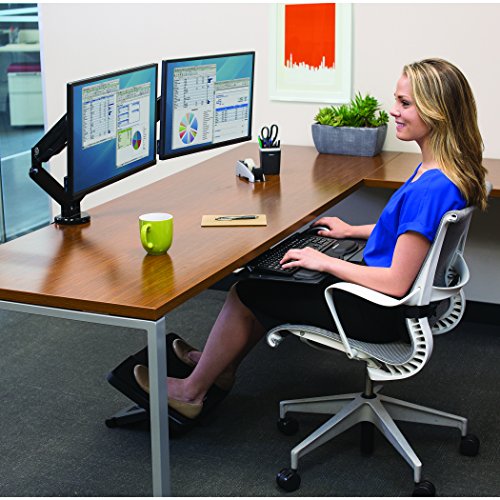 Fellowes Platinum Series Adjustable Dual Monitor Arm (8042501)