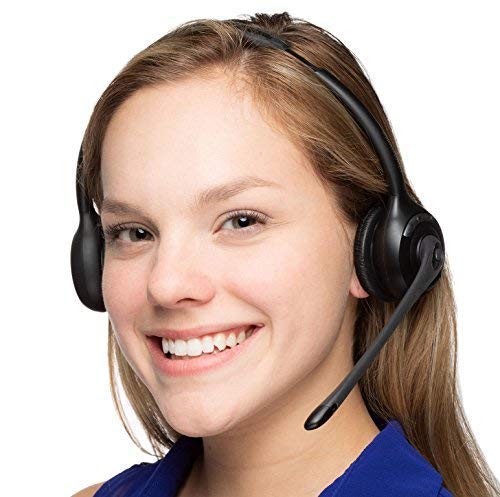 Plantronics CS520 Wireless Headset Bundled with Lifter, Busy Light and Headset Advisor Wipe- Professional Package