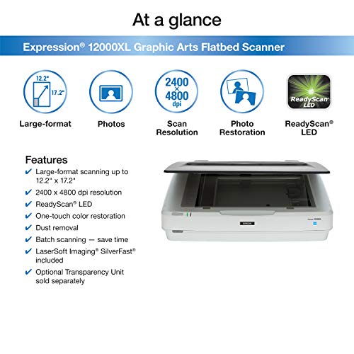 Epson Expression 12000XL-GA Flatbed Scanner