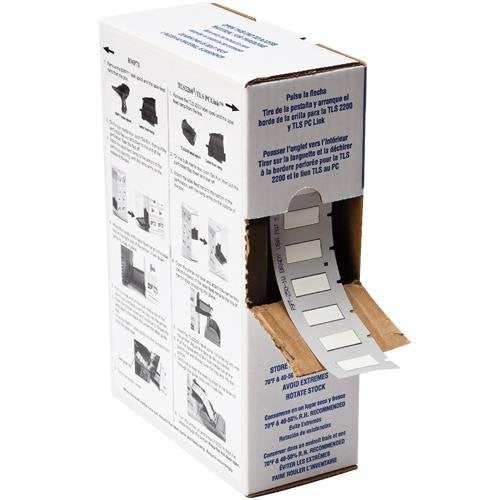 Brady BPSPT-250-1-WT Bulk TLS 2200/TLS PC Link PermaSleeve Wire Marker Sleeves, 0.439" Height, 1.015" Width, Polyolefin (B-342) White (Roll of 1000)