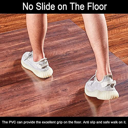 OUPAI Clear Hard-Floor Chair Mat 2mm Thick - Heavy Duty Floor Protector