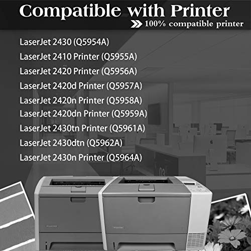 3 Pack Compatible 11X | Q6511X Black High Yield Toner Cartridge Replacement for HP 11X to use with 2420d 2420n 2420dn 2430tn 2430dtn 2430n 2400 2430 2410 2420 Series Printers (15,000 Pages)