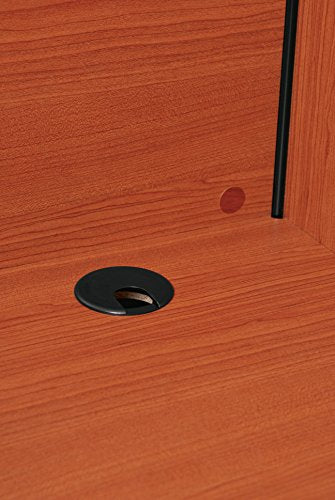 Balt 90294 Up-Rite Height Adjustable Sit to Stand Carrel Workstation, Cherry, Starter Unit, 46.3" - 58.3"H x 31"W x 30"D