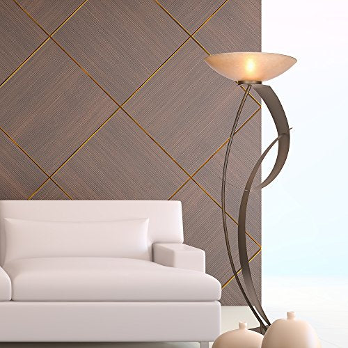 Van Teal 664981 Curvy Lady Torchiere, Caramel