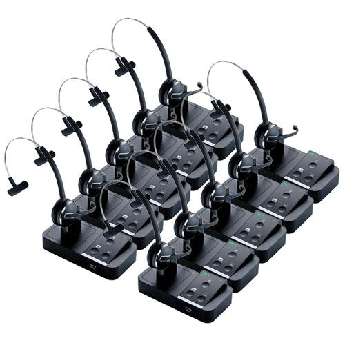 Jabra PRO 9450 Mono Flex-Boom Wireless Headset for Deskphone & Softphone (10-Pack)