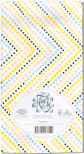Diagonal Dots 2018 Weekly Pocket Planner