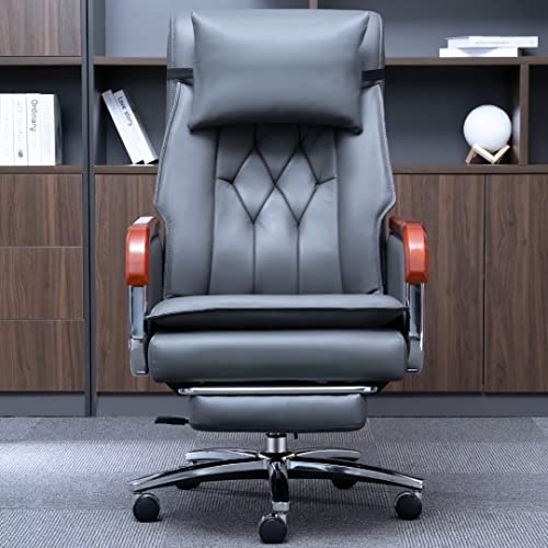 Kinnls Cameron Office Chair with Massager - High Back Managerial Chair