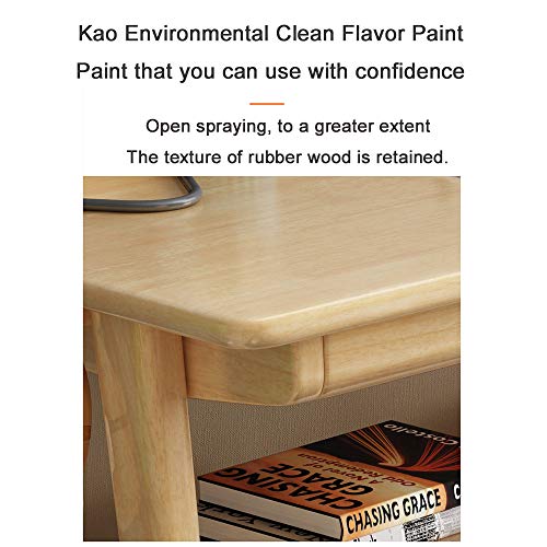 Desk Home Solid Wood Computer, Simple Modern Office Workstation, Bedroom Student Writing Game Table, Suitable for Home, Office