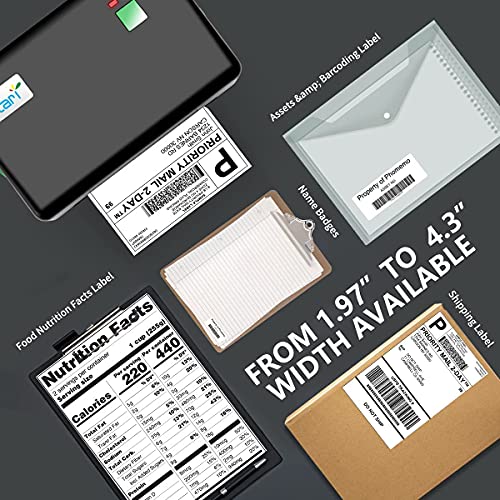 Thermal Label Printer - Itari Commercial Grade Shipping Label Printer, 4X6 Label Printer for Shipping Packages, Work with Windows/MacOS, Compatible with Ebay, Amazon, Shopify, Esty, USPS