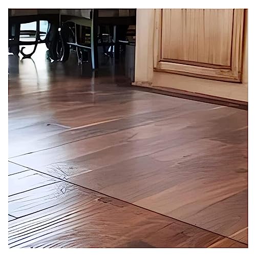 HOBBOY Transparent Hard-Floor Chair Mat - Non-Slip, Wear-Resistant, 1mm Thick - Clear Floor Protector for Hard Surface Floors - 61