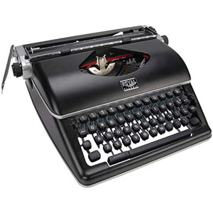Classic manual typewriter black