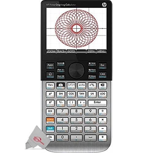 Teds Electronics Prime Handheld Graphing Calculator, Black, Model 2AP18AA#ABA, Twin Pack