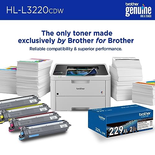 Brother HL-L3220CDW Wireless Color Laser Printer | Duplex, Mobile Printing | Amazon Dash Replenishment Ready