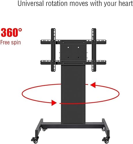 Generic Multifunction TV Mobile Stand - Universal Tilting Rostrum Stand
