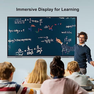 JAV Smart Board H10 55 Inch Interactive Whiteboard with 4K Touchscreen Display - Wall Mount Included