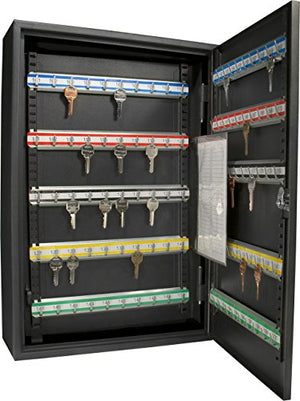 Barska AX11824 Key Lock 200 Position Adjustable Key Cabinet Lock Box Black,Medium
