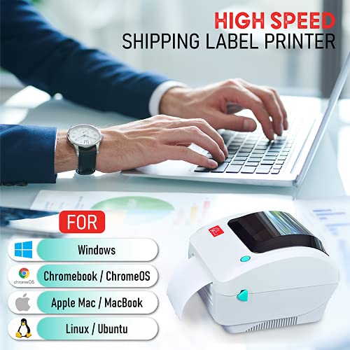Arkscan 2054A-LAN Ethernet Network Shipping Label Printer 4x6 Direct Thermal