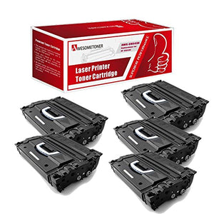 Awesometoner Compatible Toner Cartridge Replacement for HP C8543X use with Laserjet 9000, 9000DN, 9000HNS, 9000MFP, 9000N, 9040MFP, 9050, 9050DN, 9050MFP, 9050N (Black, 5-Pack)
