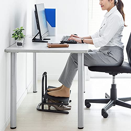Ergonomic Footrest Adjustable Angle and Height Office Foot Rest Stool