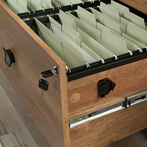 Sauder Cannery Bridge Lateral File Cabinet, Sindoori Mango Finish