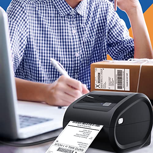 Thermal Shipping Label Printer, Itari 4x6 Label Printer for Shipping Packages & Small Business, Desktop Label Printers Compatible with USPS, FedEx, UPS, Amazon, Ebay, Etsy, Thermal Label Printer