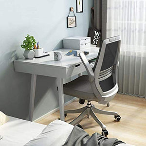 None Drafting Chair with Flip Up Arm in Black - Home/Office/Student Writing Chair