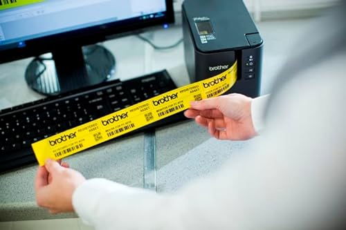 Brother PT-P900WC High-Resolution Industrial Desktop Label Printer with Wi-Fi®