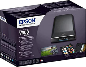 Epson Perfection V600 Photo Color Scanner, 6400 x 9600 dpi, Enlargements up to 17" x 22