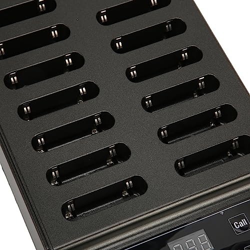 Luqeeg Restaurant Pager System with 20 Pagers - Wireless Guest Service Calling, Social Distancing Solution
