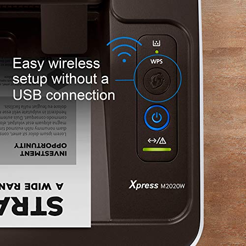 Samsung SL-M2020W/XAA Wireless Monochrome Printer