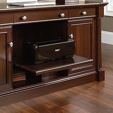 Sauder Palladia Credenza, Select Cherry Finish