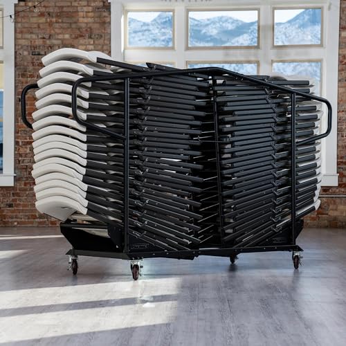 Lifetime Steel Chair Cart, Black by Lifetime