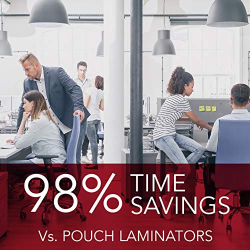 GBC Foton 30 Automated Pouch-Free Laminator with Starter Film-Cartridge - Black, 9.6" x 22.7" x 18.8