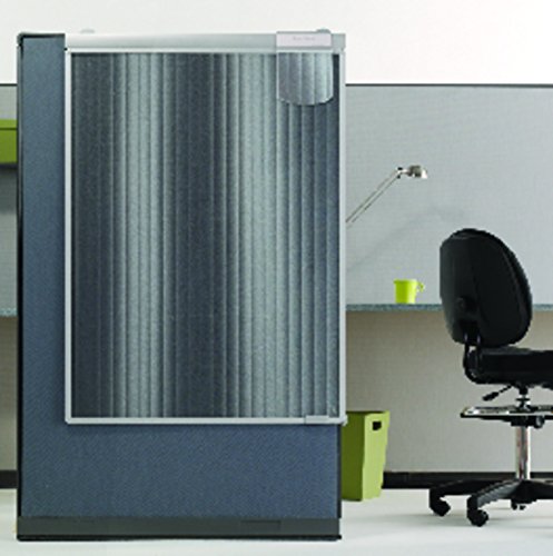 Quartet Workstation Privacy Screen, 36 x 48 Inches, Sliding, Partial Length (WPS1000)