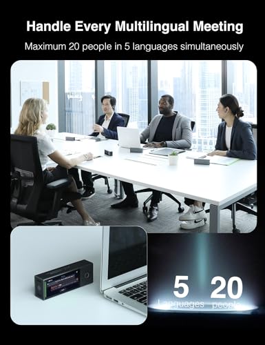 Timekettle X1 AI Interpreter Hub - 40-Language Two-Way Translator Earbuds