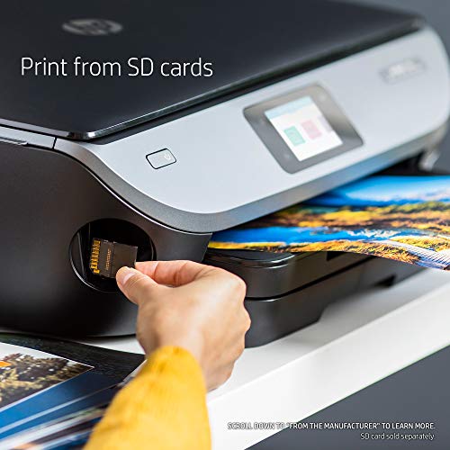 HP ENVY Photo 7155 All-in-One Photo Printer with Wireless Printing, HP Instant Ink, Works with Alexa (K7G93A)