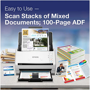 Epson DS-770 II Color Duplex Document Scanner with 100-page ADF for PC and Mac